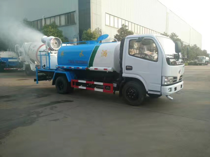 5噸灑水車，5噸噴霧車，噴霧車價(jià)格廠家，東風(fēng)灑水車噴霧車