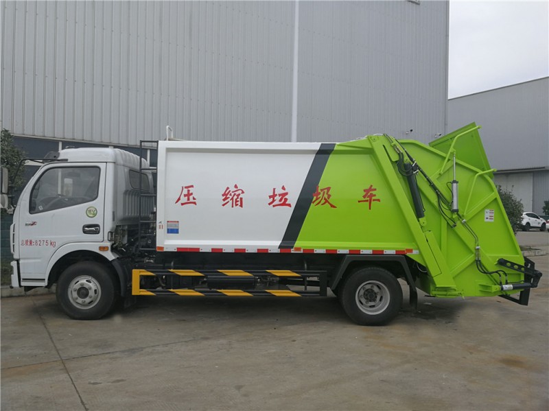 東風(fēng)多利卡8方壓縮式垃圾車-8立方壓縮式垃圾車
