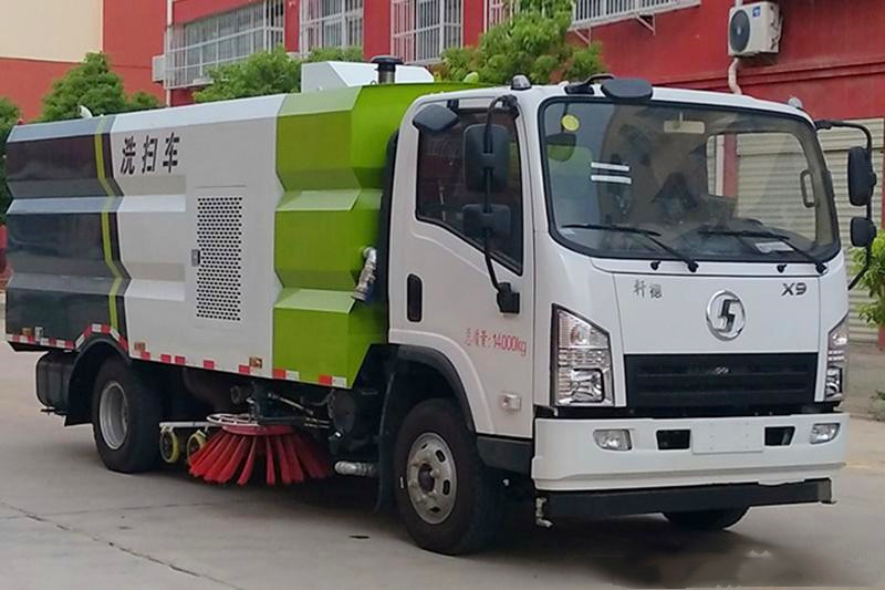 洗掃車多少錢一輛-洗掃車廠家價格報價-程力洗掃車生產廠家