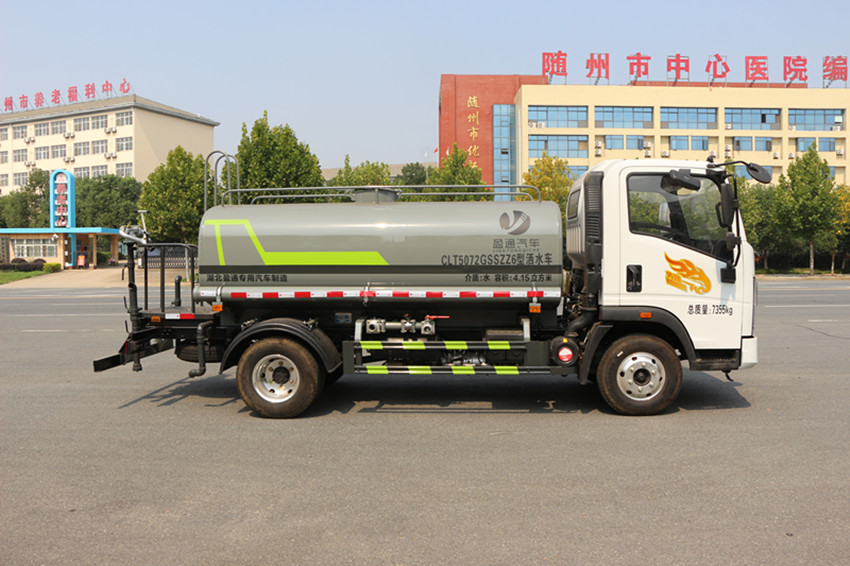 重汽豪曼5噸灑水車-重汽豪曼5噸灑水車價格-湖北盈通
