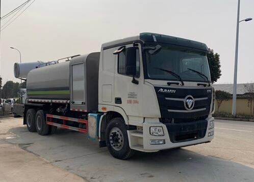 程力威牌CLW5251TDY6CD型多功能抑塵車-福田大型霧炮車廠家直銷