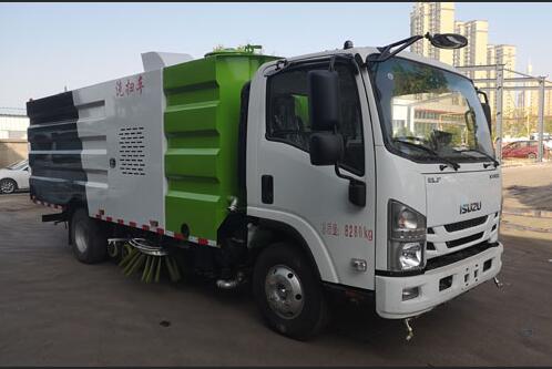 8噸洗掃車廠家-8噸洗掃車廠家直銷-程力8噸洗掃車價格-湖北程力