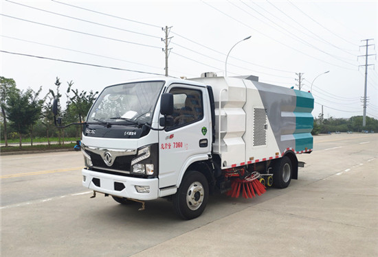國六5.5方東風福瑞卡洗掃車-清掃車-道路清掃車廠家銷售