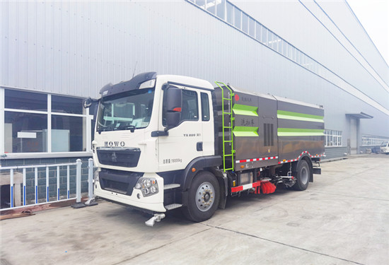 重汽豪沃18噸洗掃車-清掃車-重汽豪沃18噸洗掃車價格-程力集團
