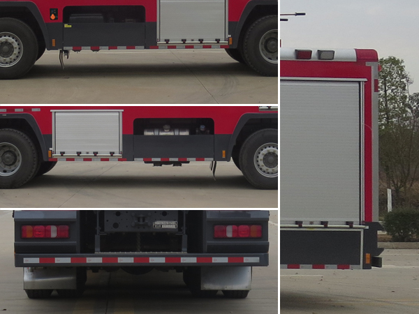 新東日牌YZR5420GXFPM240/H6型泡沫消防車