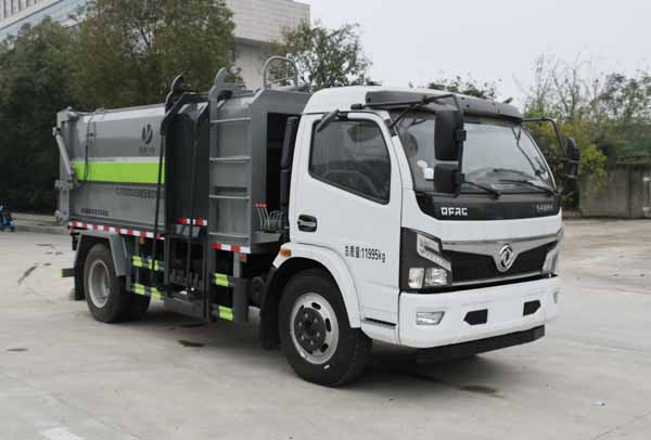 縱昂牌CLT5125ZZZEQ6型自裝卸式垃圾車