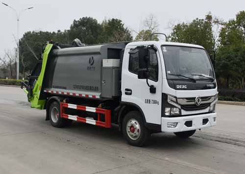 縱昂牌CLT5075ZYSEQ6型壓縮式垃圾車