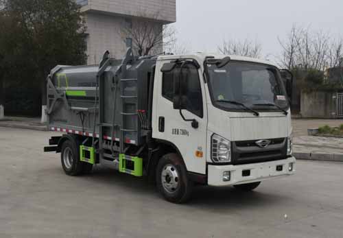 縱昂牌CLT5070ZZZZBJ6型自裝卸式垃圾車
