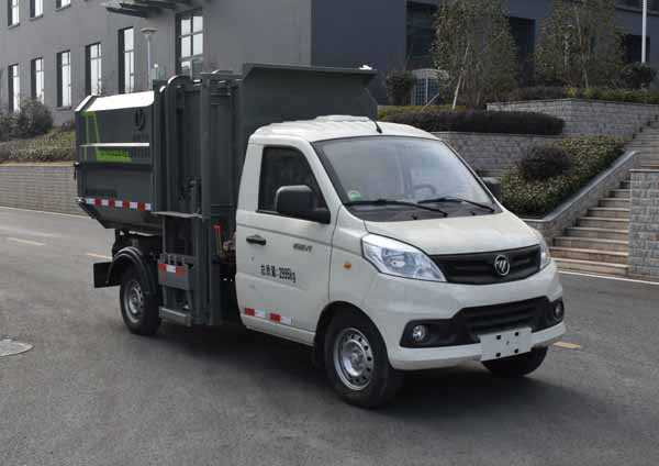 縱昂牌CLT5030ZZZBJ6型自裝卸式垃圾車