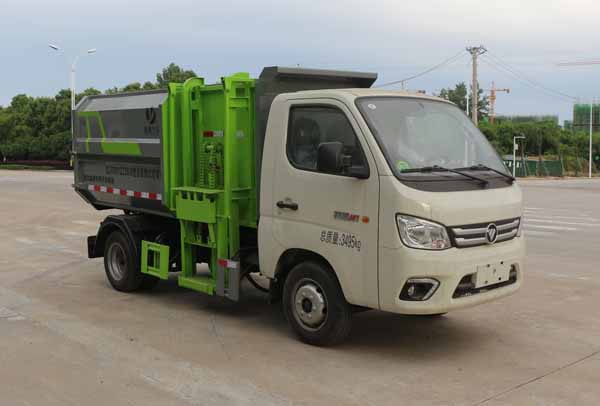 縱昂牌CLT5031ZZZBJ6型自裝卸式垃圾車