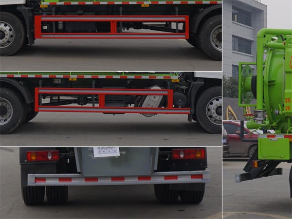 中潔牌XZL5182GQW6型清洗吸污車(chē)