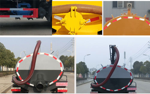 旺龍威牌WLW5120GXEE型吸糞車