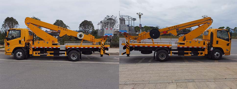 華通牌HCQ5083JGKJX6型高空作業(yè)車(chē)