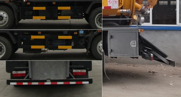 中汽力威牌HLW5122GQWEQ6型清洗吸污車