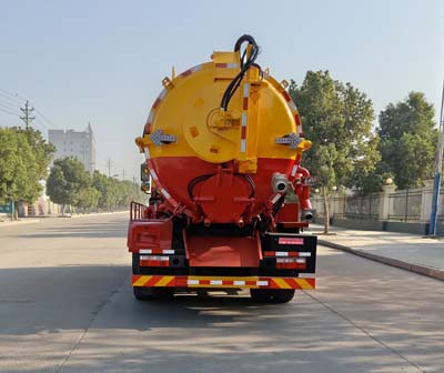 旺龍威牌WLW5180GQWE型清洗吸污車