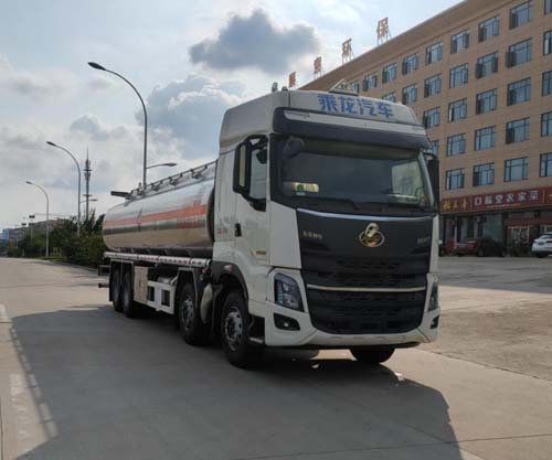 專威牌HTW5327GYYLZQ6型鋁合金運(yùn)油車
